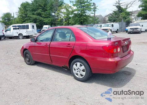 2007 Toyota Corolla Le z USA, uszkodzony, nr VIN JTDBR32E570113719